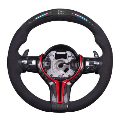 Bentley Series Private Custom Black / Colorful Personalized Steering Wheel For Performance