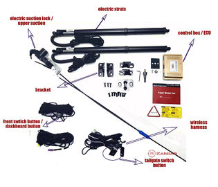 VW Touareg Smart Electric Tailgate Lift with Button Switch Key Fob Open and Smart Sensing