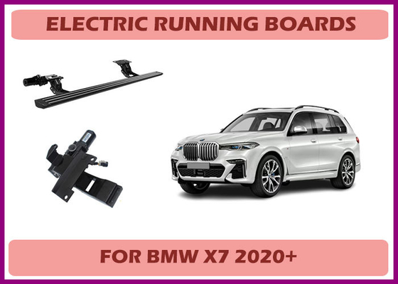 رکاب برقی BMW X7 با کنترل اپلیکیشن و چراغ های LED