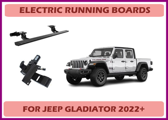رکاب برقی Jeep Gladiator با قابلیت ضد لغزش و مقاوم